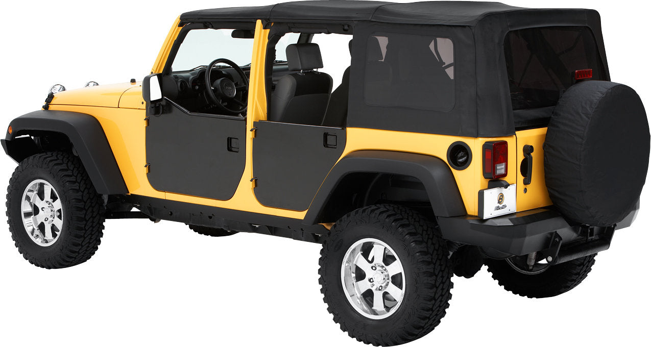 Bestop - HighRock 4x4 Element Front Door Enclosure Kit - 07-18 Jeep Wrangler JK