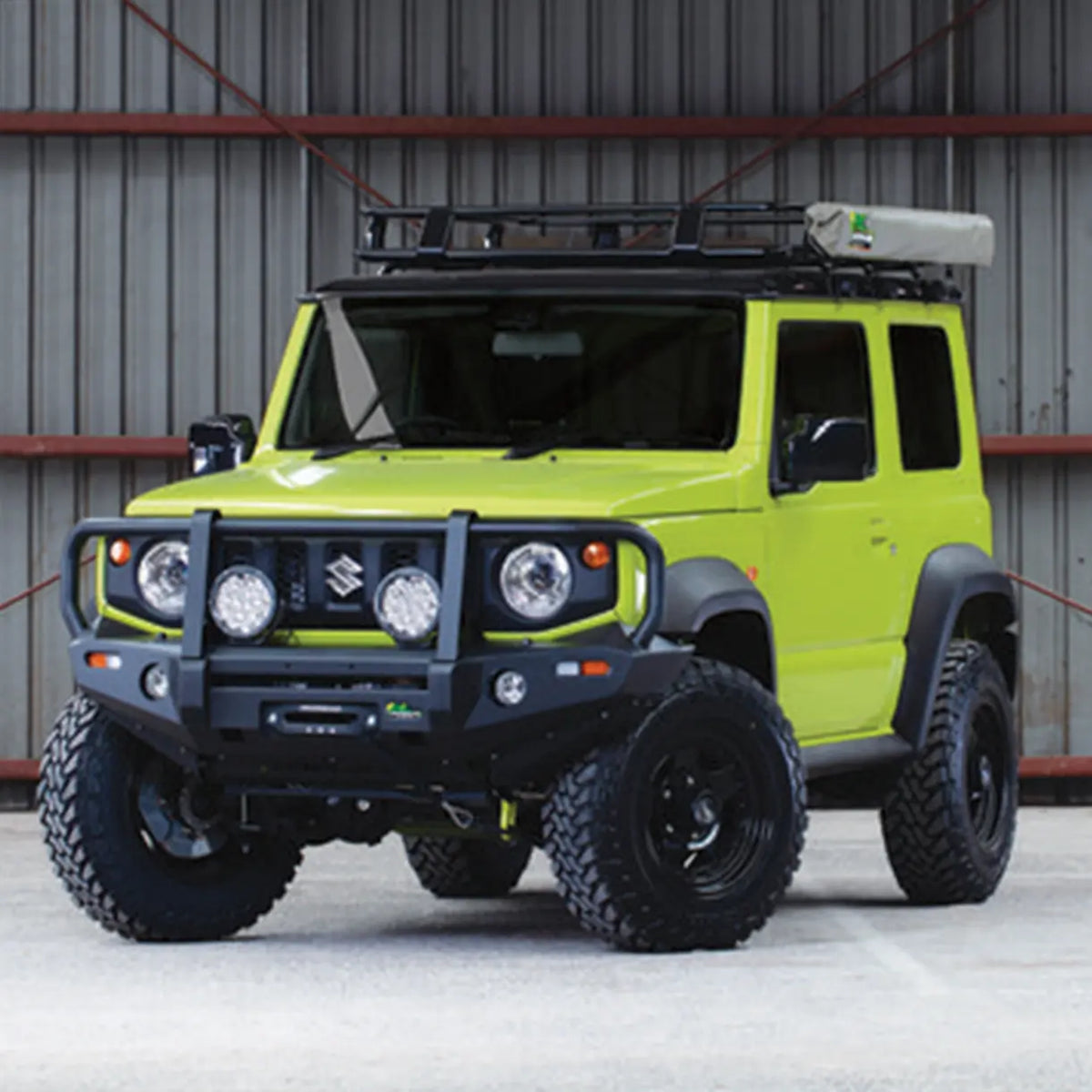 IRONMAN 4X4 - COMMERCIAL DELUXE BULL BAR TO SUIT SUZUKI JIMNY GJ 2018+ 3 and 5 door BBCD070