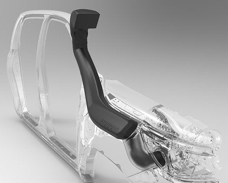 IRONMAN SUZUKI JIMNY SNORKEL (2018+) 2 + 4 DR ISNORKEL070