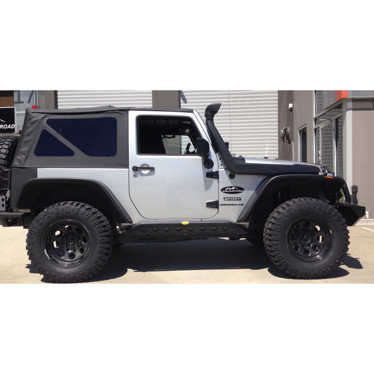 Bushwacker Jeep JK Wrangler Flat Fender Flare Set of 4 10919-07