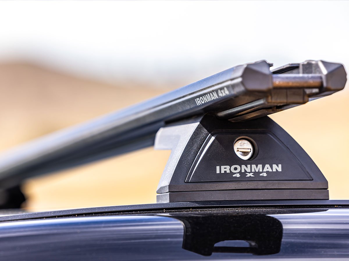 Ironman 4x4 - Crossbars (x2) and Fit Kit to suit Slideaway Hard Tonneau Cover - 1500mm Width - JT Gladiator