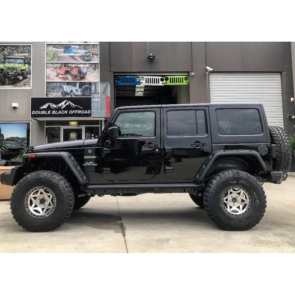 Rugged Ridge Hurricane Flat Fender Flare Set - JK RUG 11640.10