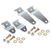 DBOR Jeep JK Brake Line Bracket Relocation Kit - Front & Rear