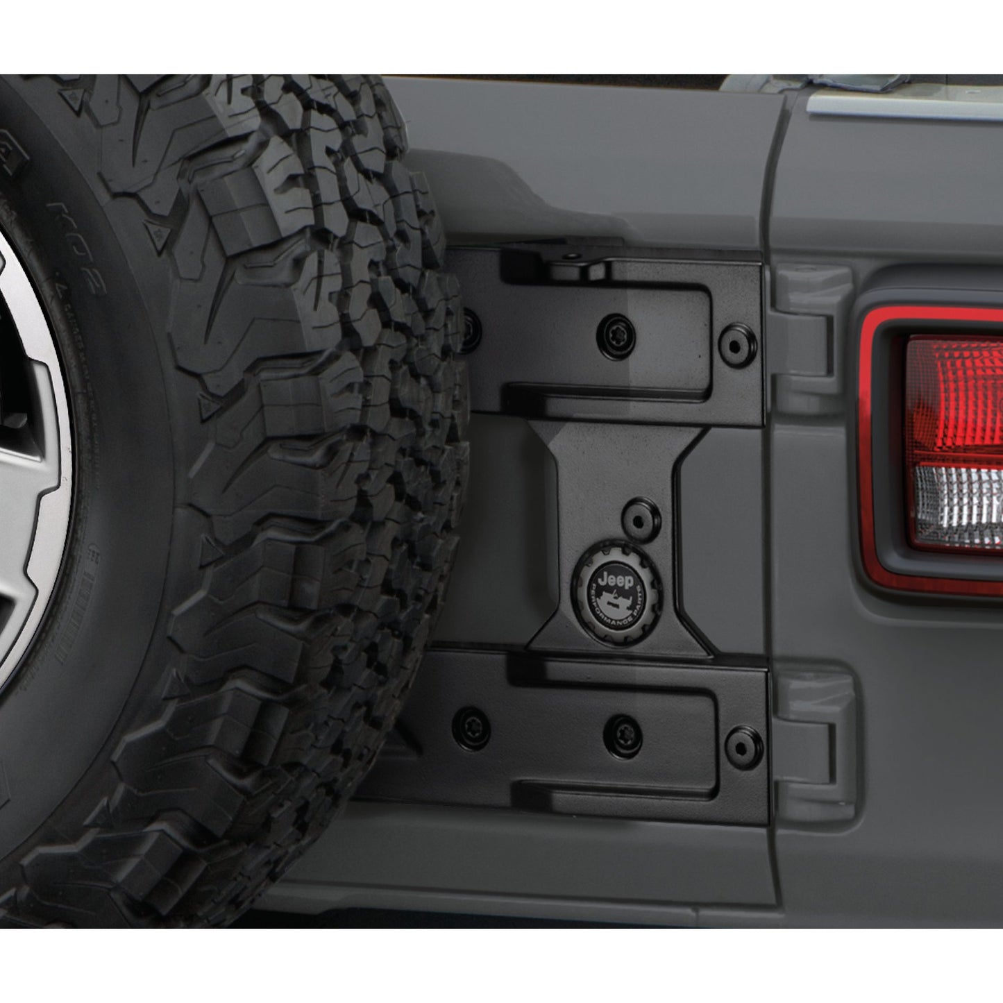 Mopar 82215356AC Tailgate/Tyre Reinforcement Kit for 18+ Jeep Wrangler JL 2 and 4 Door