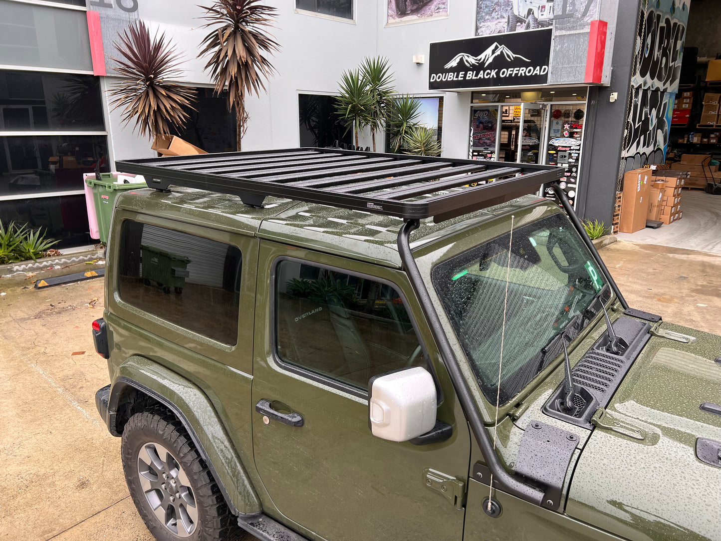 FRONT RUNNER JEEP WRANGLER JL 2 DOOR (2018-CURRENT) EXTREME ROOF RACK KIT KRJW005T