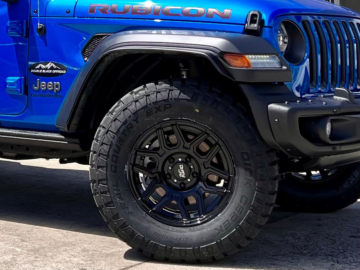 DIRTY LIFE 146 GLOSS BLACK Suit Jeep JK/JL and JT Gladiator
