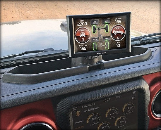Rugged Ridge 2018 + JL Wrangler/JTGladiator® CENTER CONSOLE Phone MOUNT RUG 13551.23