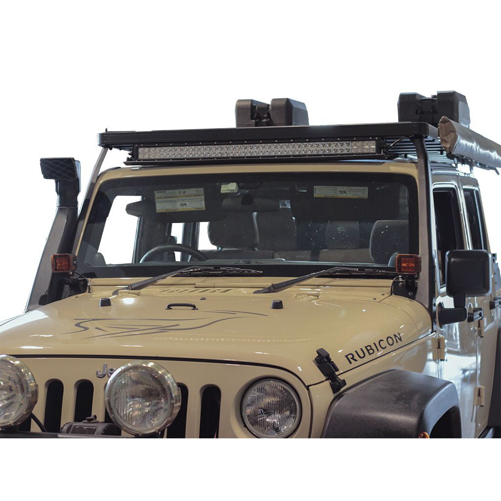 JEEP WRANGLER JK/JKU WINDSHIELD SPOT LIGHT BRACKETS - BY FRONT RUNNER RRAC014