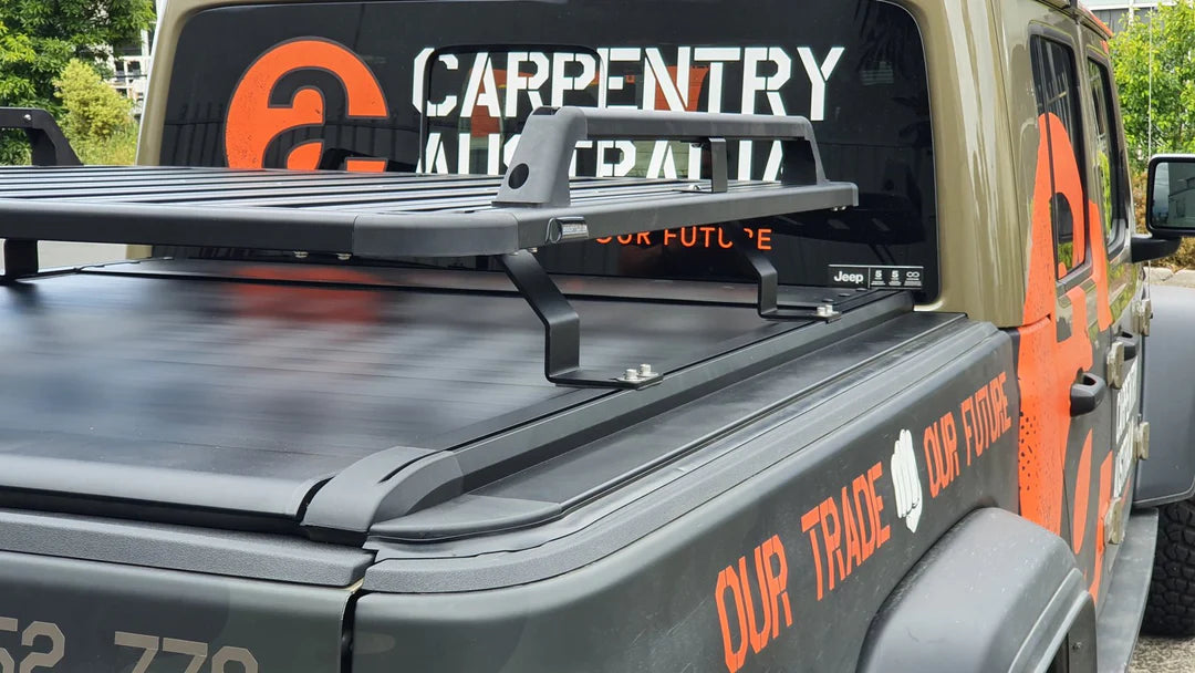 BODYLINE - JT GLADIATOR DUAL CAB 2019-2022 MANUAL ROLLER SHUTTER COVER tonneau hard lid
