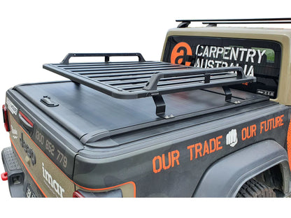 BODYLINE - JT GLADIATOR DUAL CAB 2019-2022 MANUAL ROLLER SHUTTER COVER tonneau hard lid