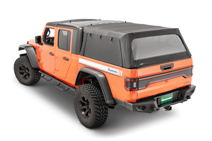 QuadraTop Folding Soft Bed Cap for 20-26 Jeep Gladiator JT