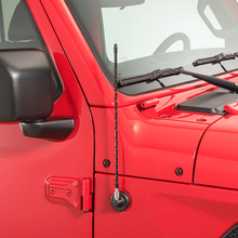 Quadratec - 16" Hi Performance AM/FM Stubby Antenna/Aerial  for 07-23 JL, JK Jeep Wrangler  and JT Gladiator