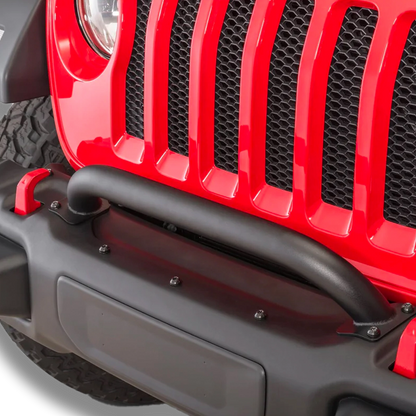 Mopar 82215351 Genuine Grille & Winch Guard (Hoop) for Jeep Wrangler JL and Gladiator JT with Factory Steel Bumper