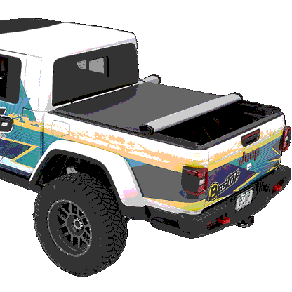 Bestop - EZ-Roll Soft Tonneau Cover for JT Gladiator