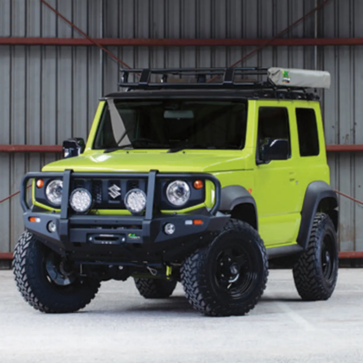 IRONMAN 4X4 - COMMERCIAL DELUXE BULL BAR TO SUIT SUZUKI JIMNY GJ 2018+ 3 and 5 door BBCD070