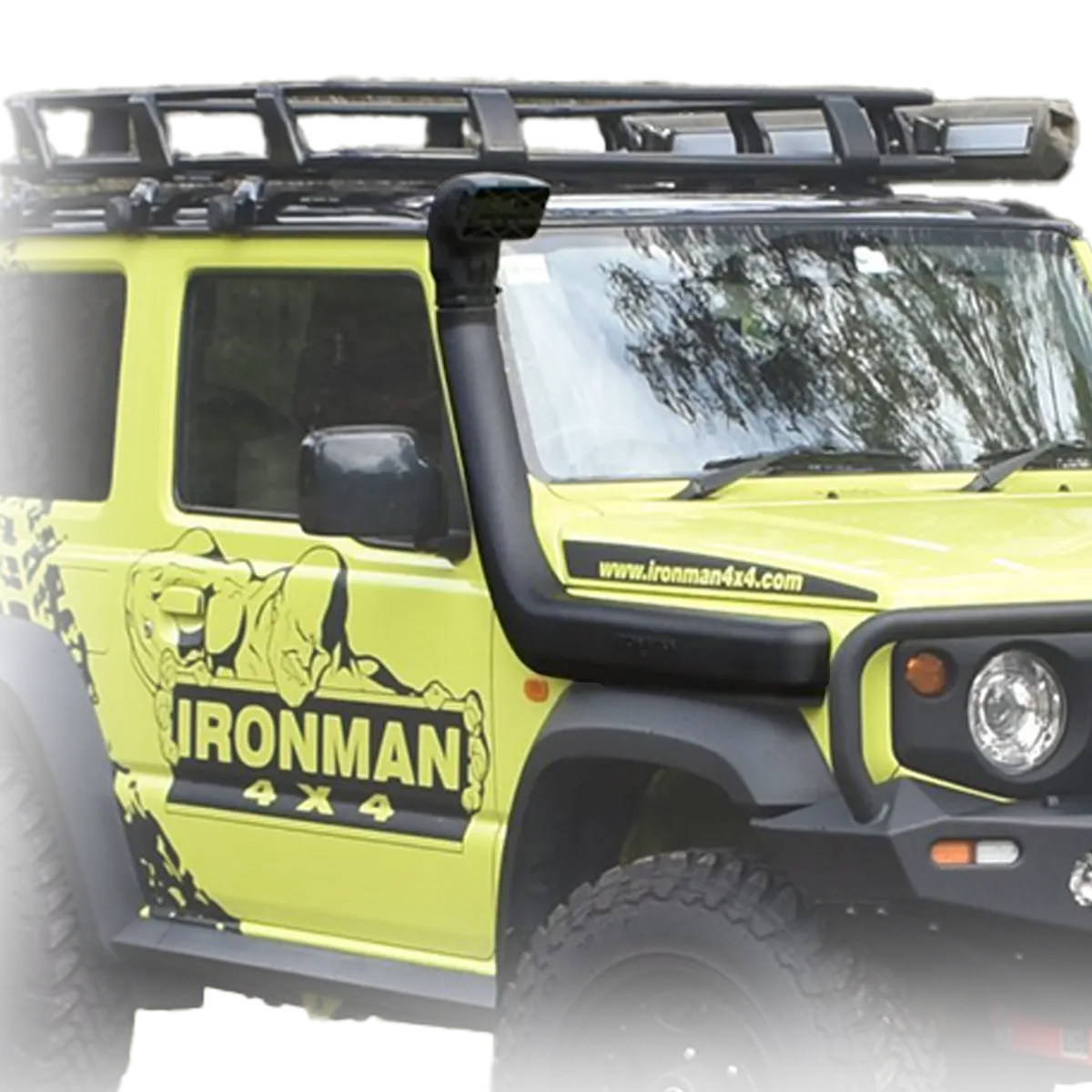 IRONMAN SUZUKI JIMNY SNORKEL (2018+) 2 + 4 DR ISNORKEL070