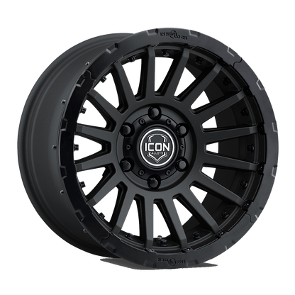 ICON Alloys Recon Pro Wheel in Satin Black for 07-24 Jeep JK, JL & Gladiator JT