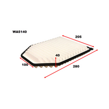 WESFIL WA 5140 - Air Filter for JK Wrangler Petrol 2007 to 2018