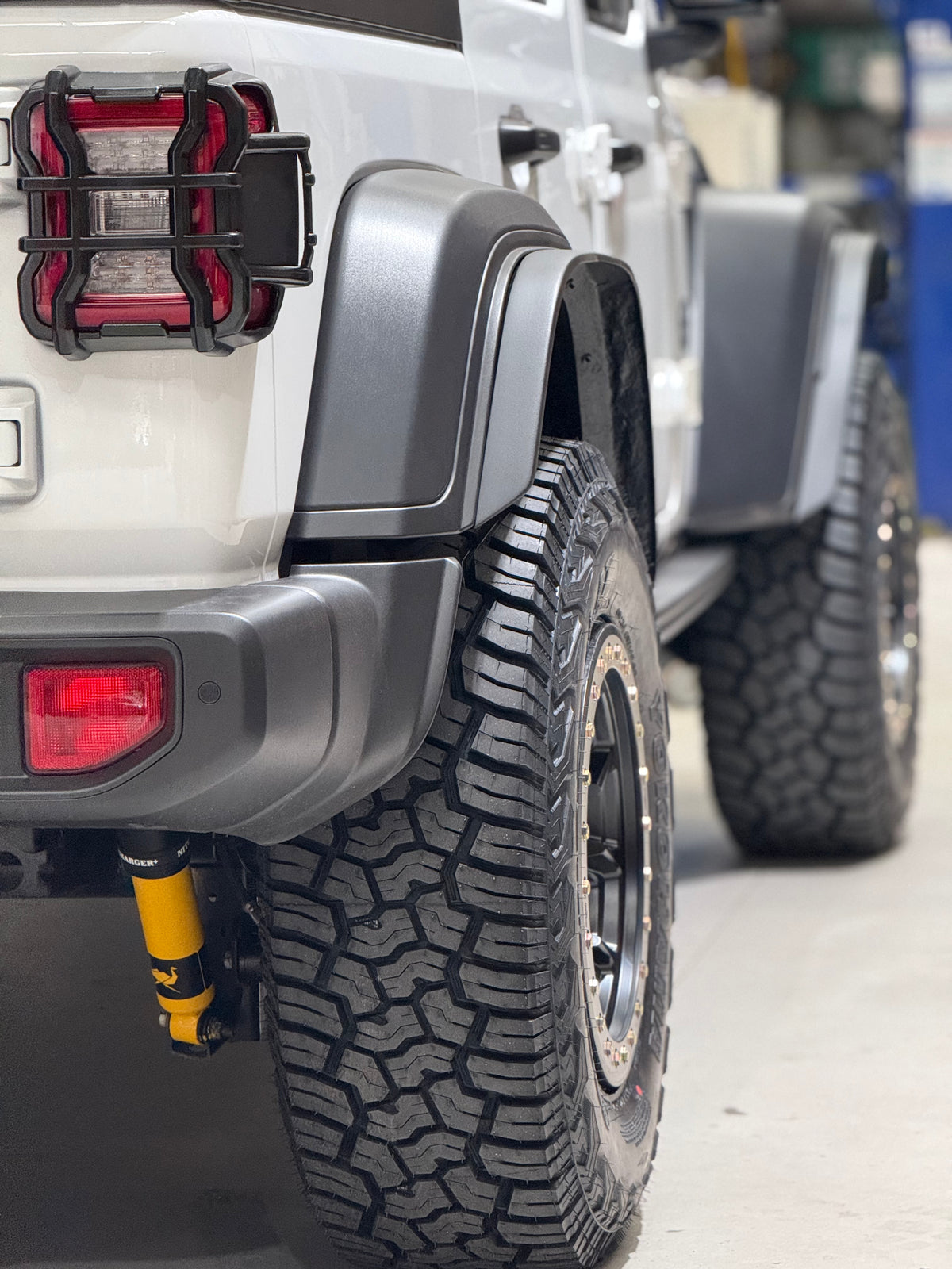 DBOR - 2&quot; Fender Extensions For JL 2024 Wrangler JL Rubicon (AUS/EU SPEC)