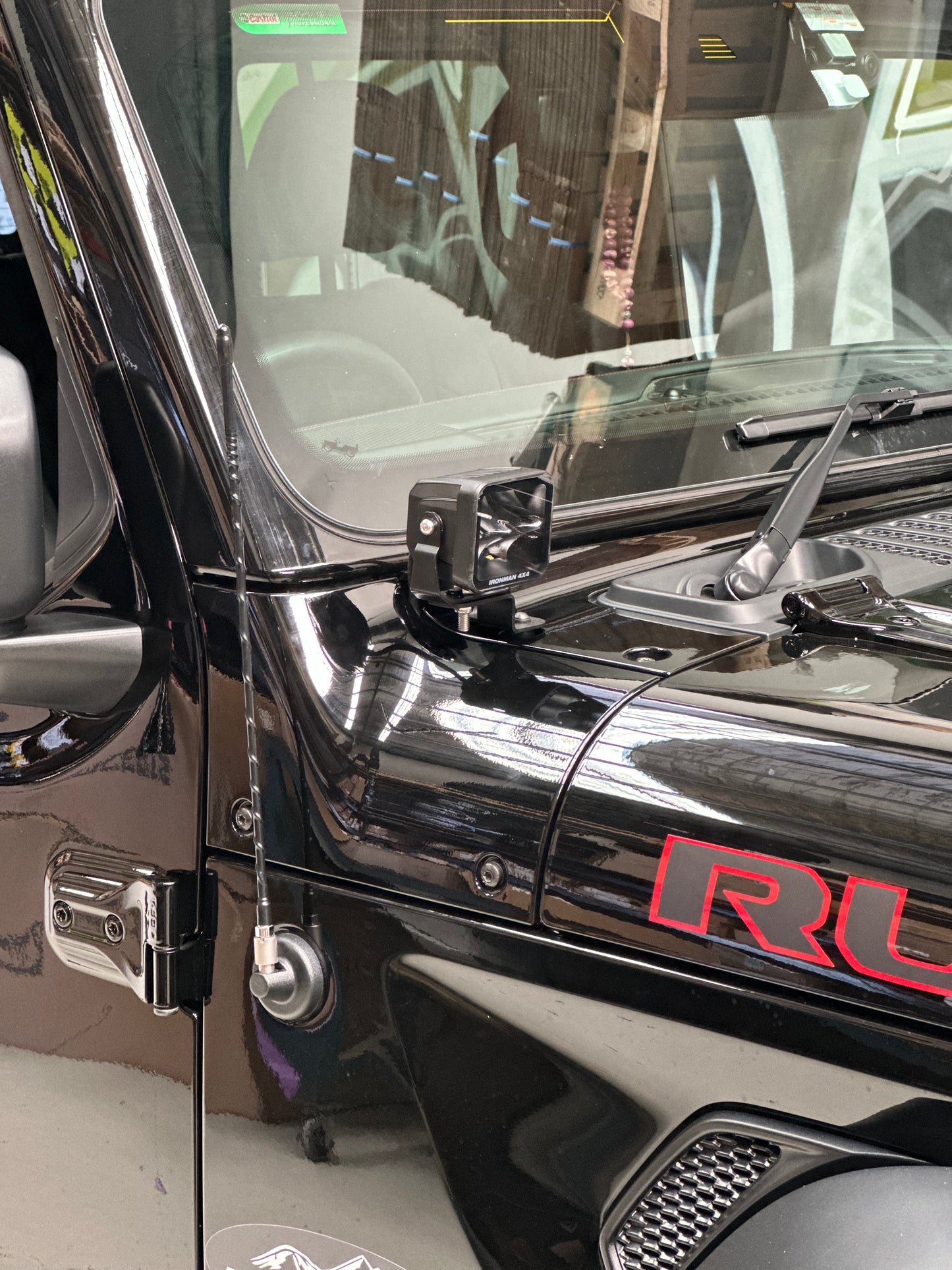 Quadratec - 16" Hi Performance AM/FM Stubby Antenna/Aerial  for 07-23 JL, JK Jeep Wrangler  and JT Gladiator