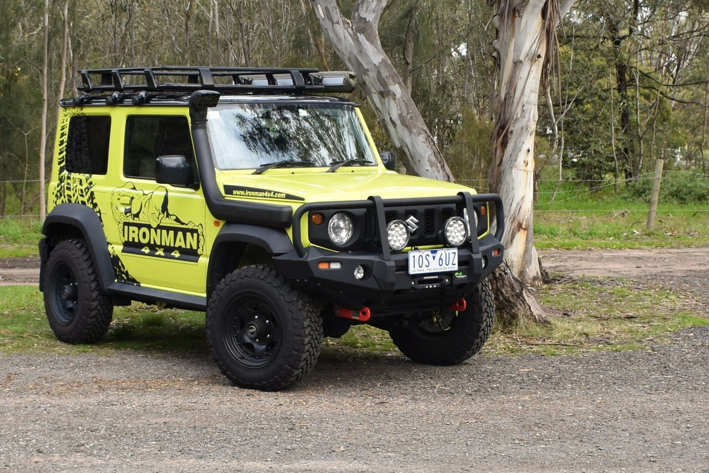 IRONMAN SUZUKI JIMNY SNORKEL (2018+) 2 + 4 DR ISNORKEL070