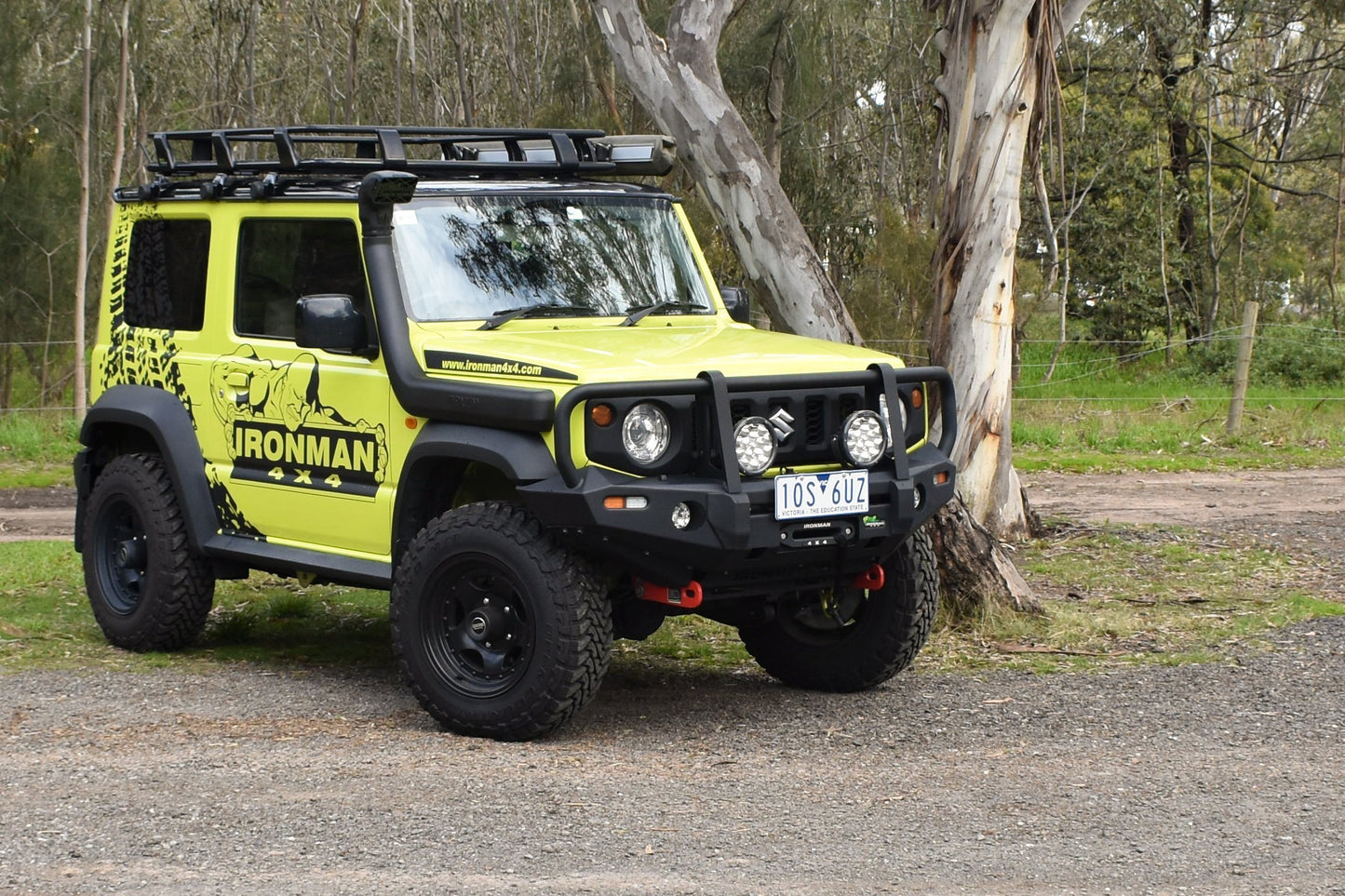 IRONMAN SUZUKI JIMNY SNORKEL (2018+) 2 + 4 DR ISNORKEL070