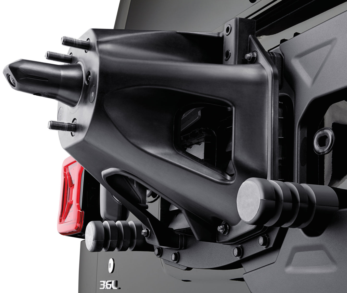 Mopar 82215355AC Oversize Spare Tyre Carrier Mounting Bracket Kit for 18-25 Jeep Wrangler JL