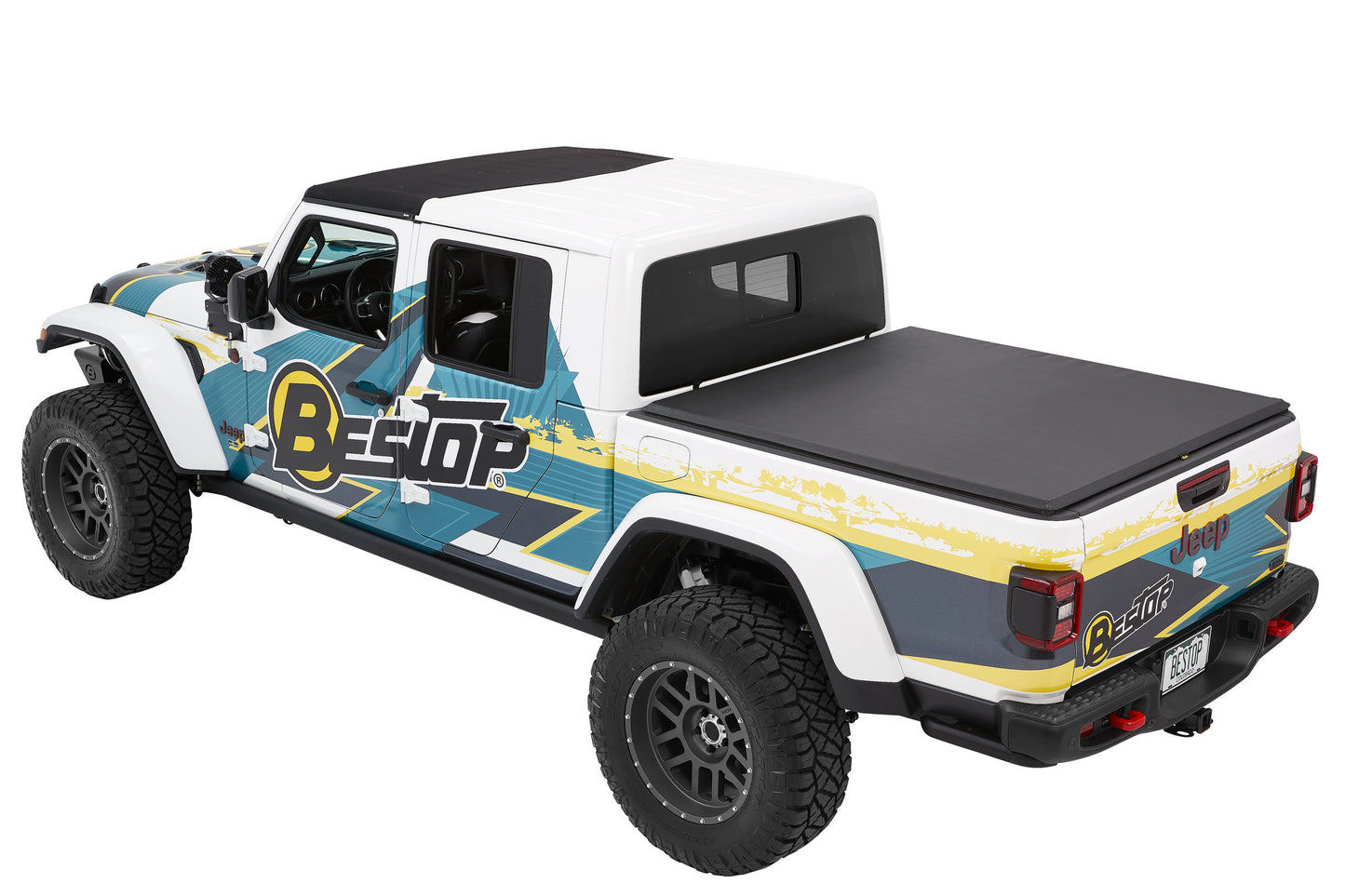 Bestop - EZ-Roll Soft Tonneau Cover for JT Gladiator