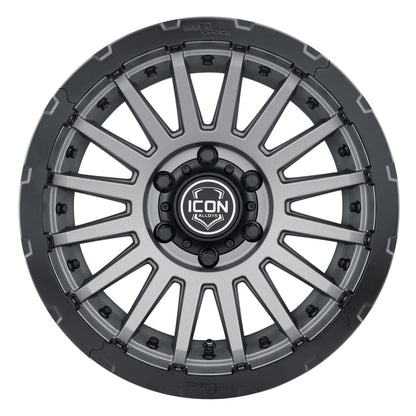 ICON Alloys Recon Pro Wheel in Charcoal for  Jeep Wrangler JK, Wrangler JL & Gladiator JT