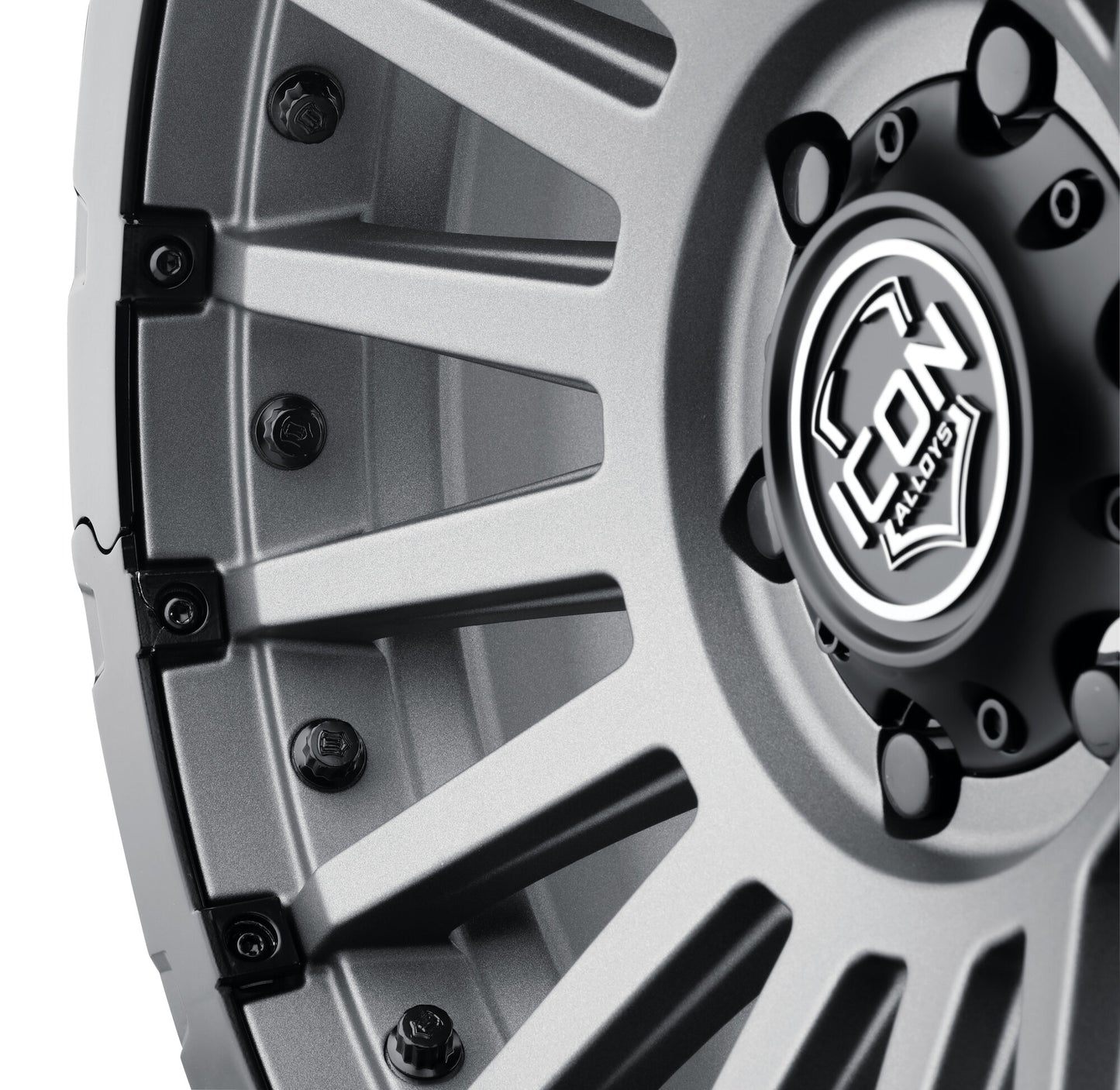 ICON Alloys Recon Pro Wheel in Charcoal for  Jeep Wrangler JK, Wrangler JL & Gladiator JT