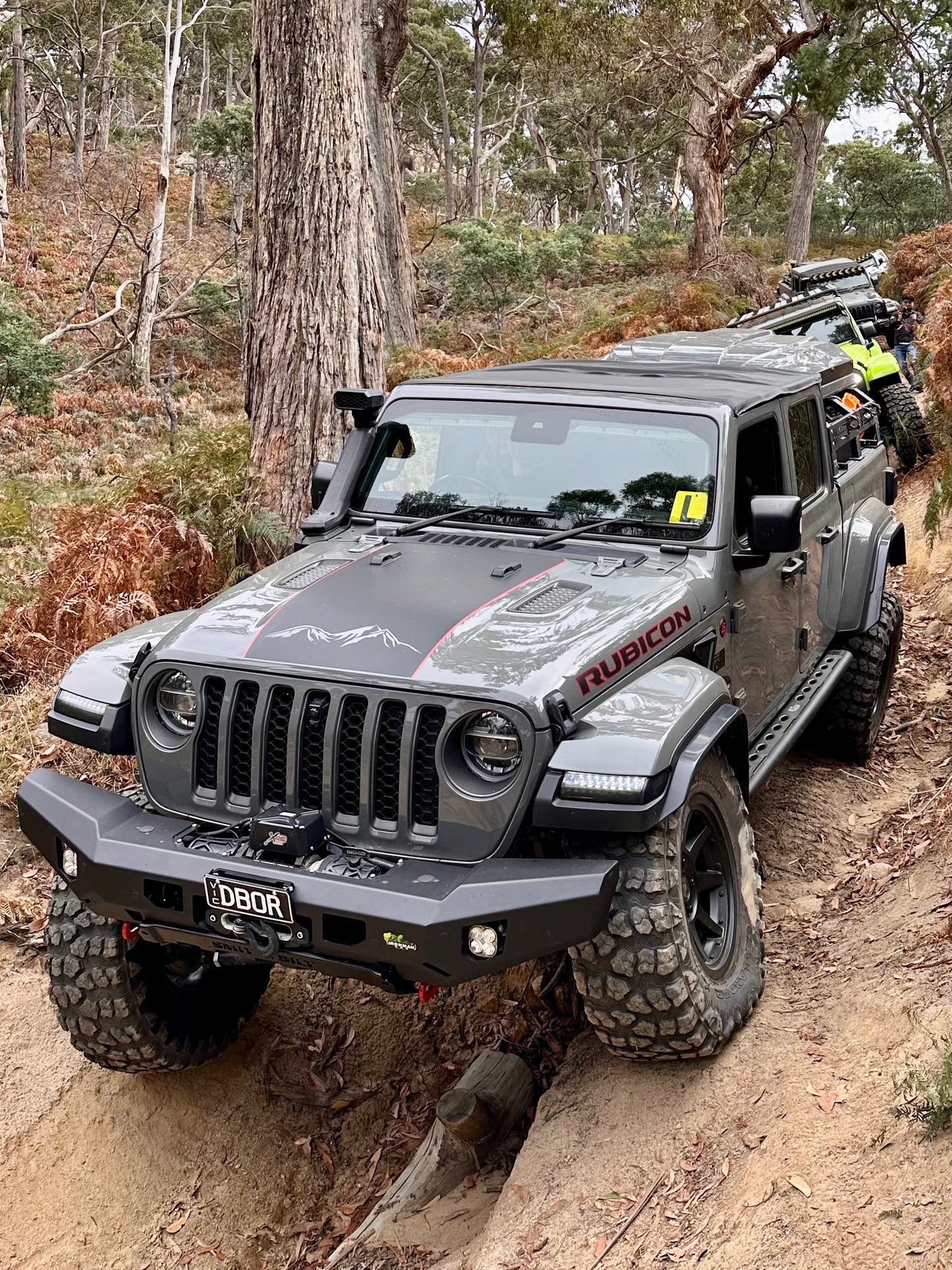 DBOR - US SPEC 2" EXTENDED FENDERS JT GLADIATOR For Rubicon/Mojave 2020+