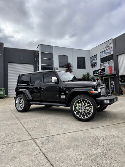 DBOR - JL Wrangler 2.5" Fender Extensions 2019 - 2023 (Aus/Eu) Spec