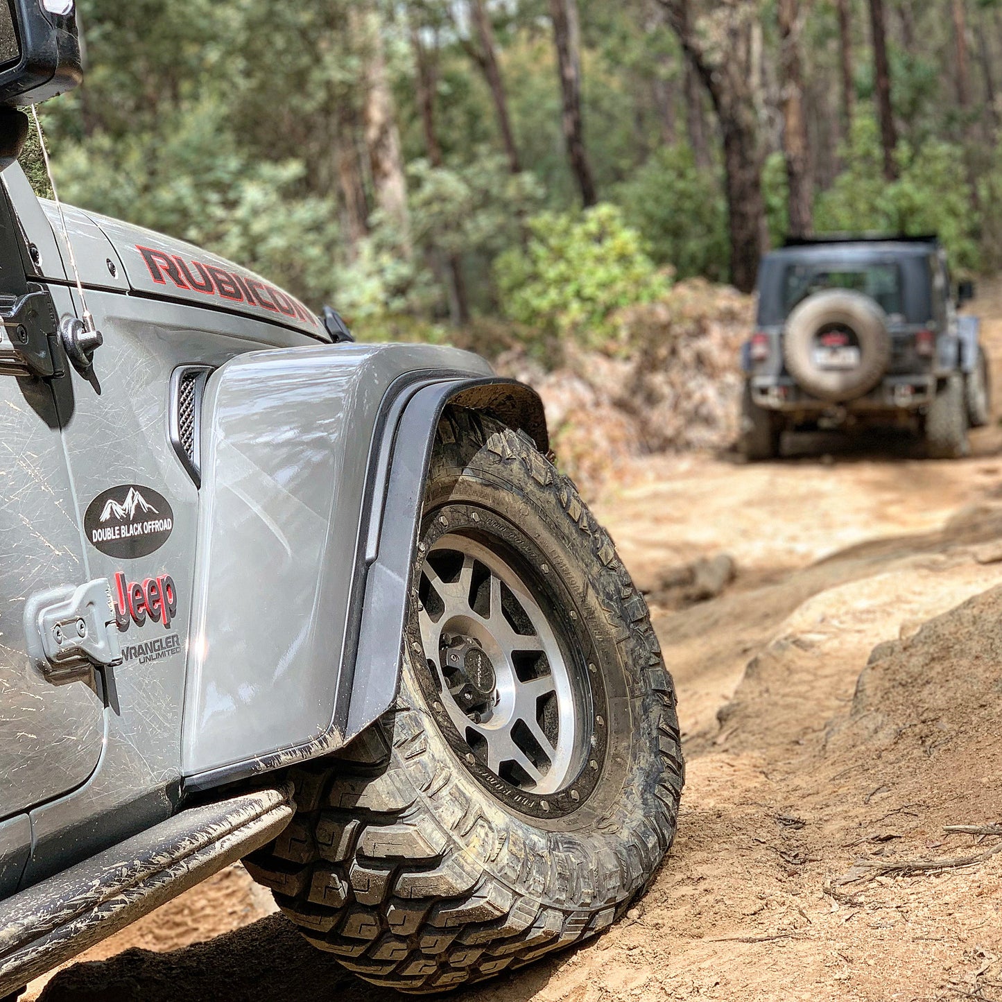 DBOR - 2" Fender Extensions For JL Wrangler (AUS/EU SPEC) 2019 - 2023