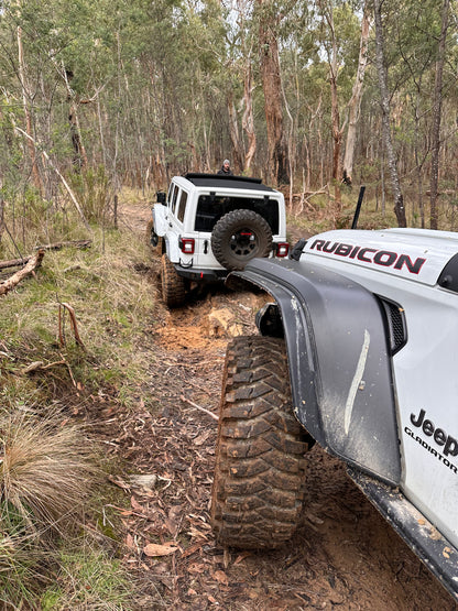 DBOR - 2.5" Fender Extensions For JT Gladiator with Max Tow fenders or (AUS/EU SPEC)