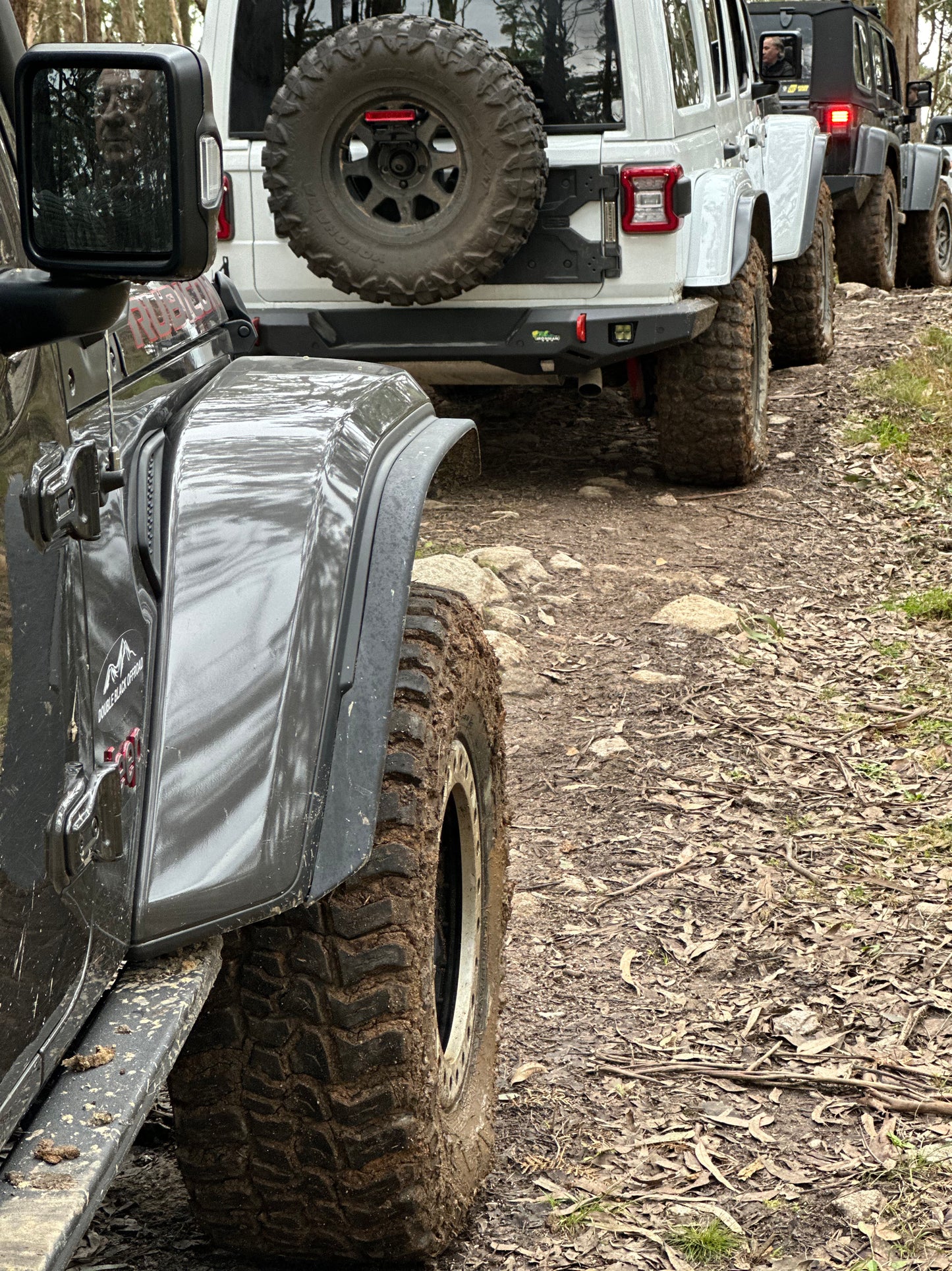 DBOR - 2" Fender Extensions for JT Gladiator 2020+  (AUS/EU SPEC) and/or Max Tow Fender pack US market