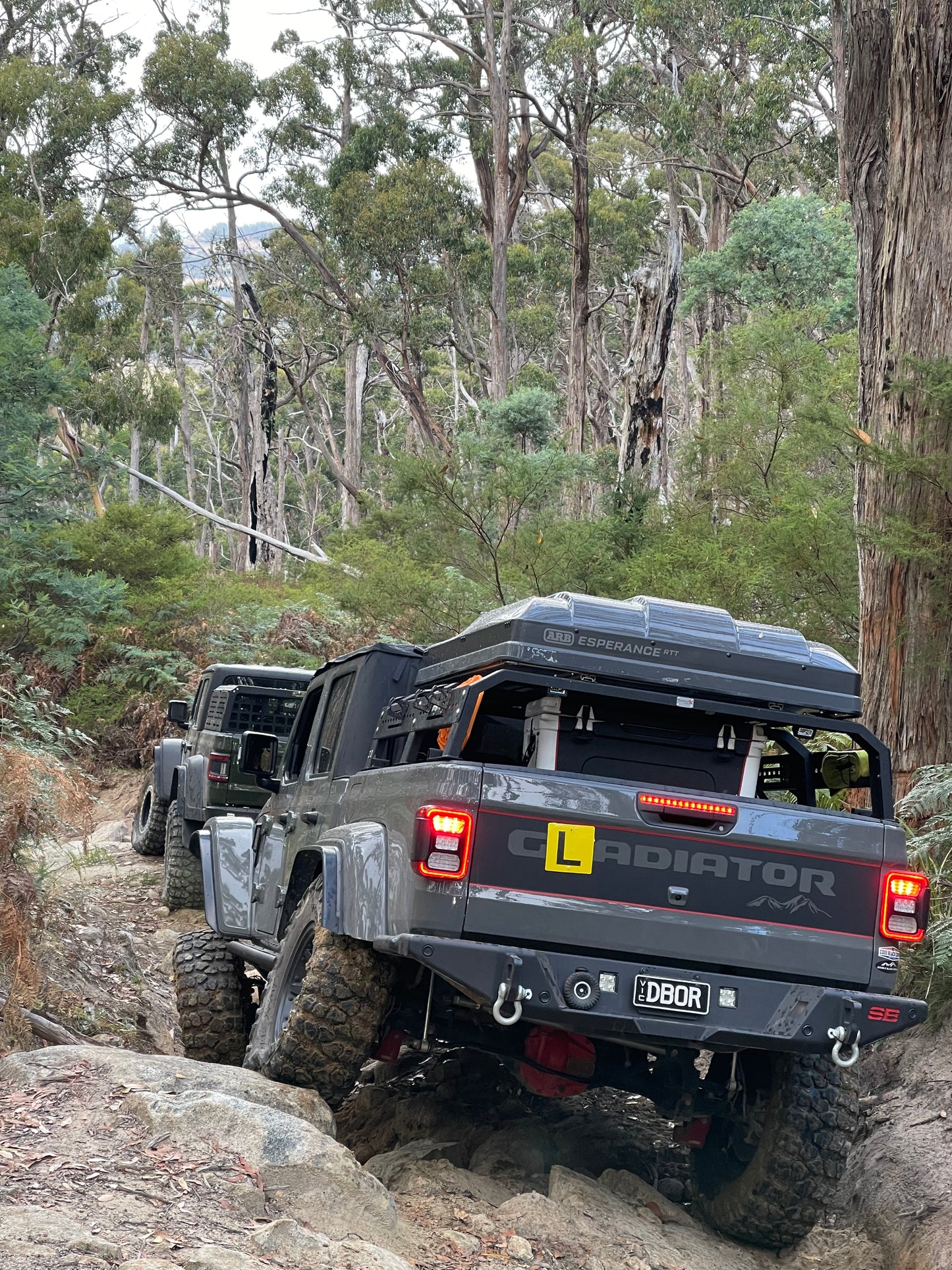 DBOR - US SPEC 2" EXTENDED FENDERS JT GLADIATOR For Rubicon/Mojave 2020+