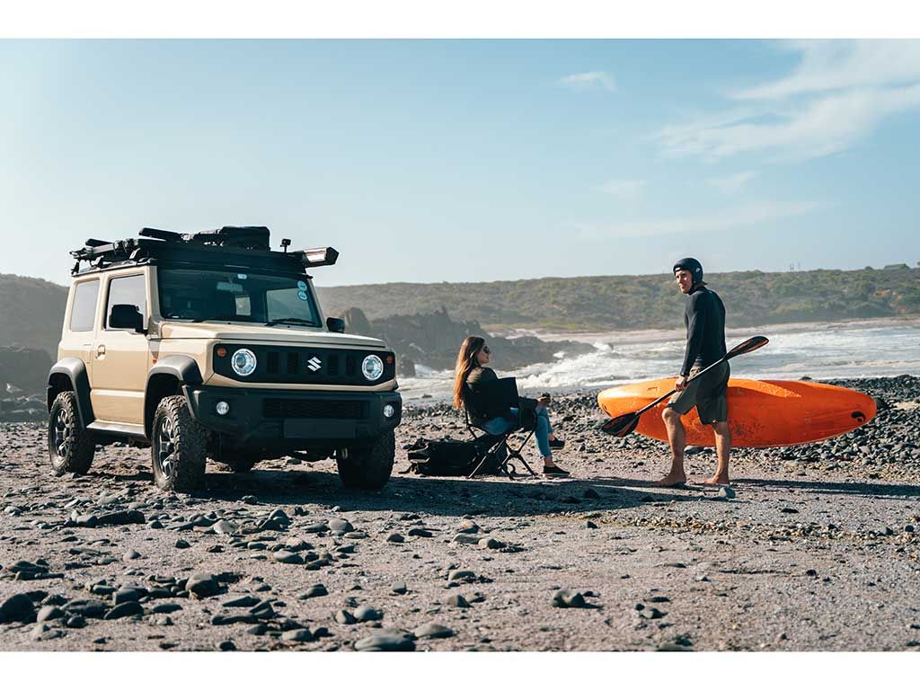 SUZUKI JIMNY SLIMLINE II ROOF RACK / TALL (2018+,3 DOOR) KRSJ005T