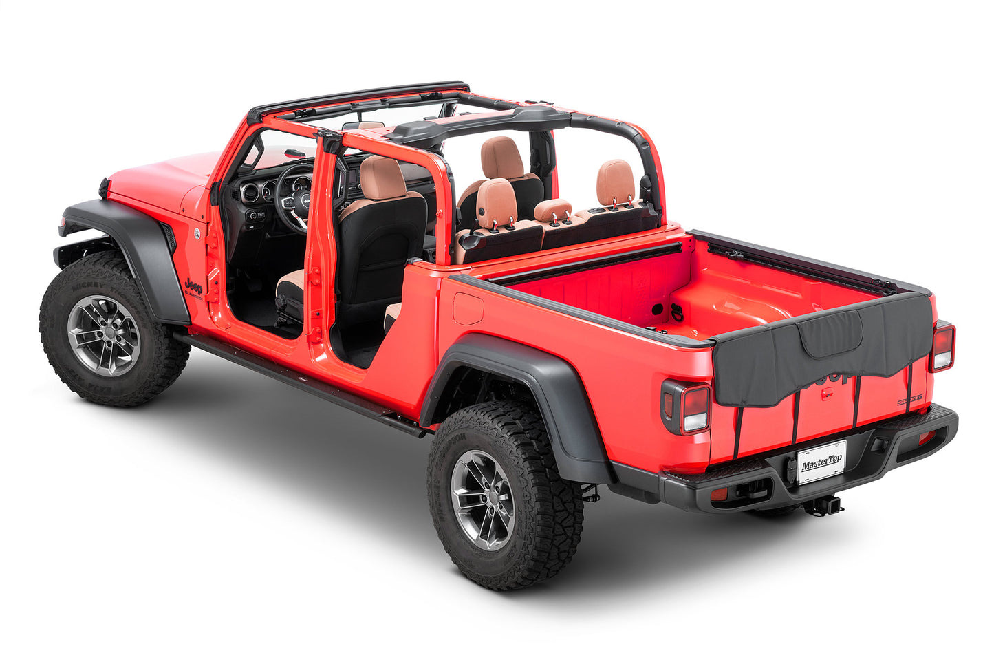 Quadratec - MasterTop Tailgate Bike Pad for JT Gladiator