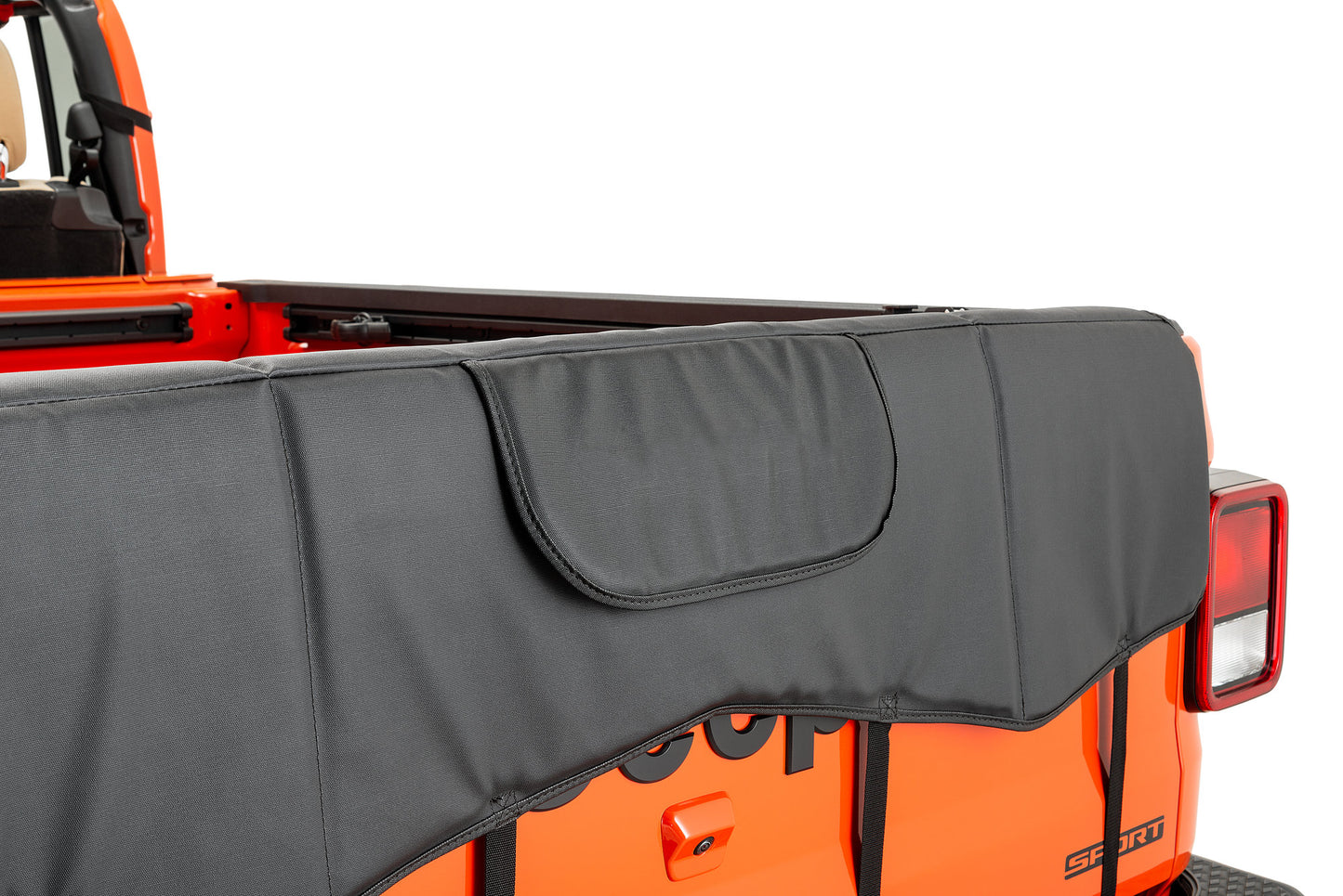 Quadratec - MasterTop Tailgate Bike Pad for JT Gladiator