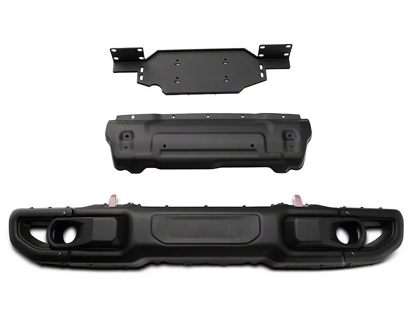 MP Concepts Forged Aluminum Front Bumper 18+ Jeep Wrangler JL, and JT Gladiator Skid Plate