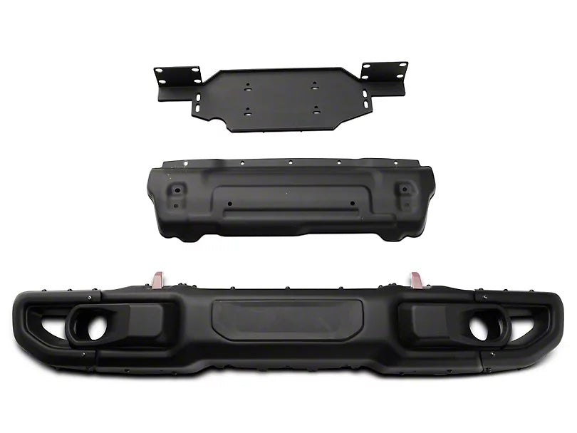 MP Concepts Forged Aluminum Front Bumper 18-23 Jeep Wrangler JL, and JT Gladiator with Winch Plate and Skid Plate