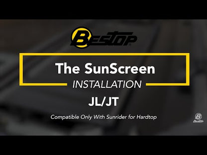Bestop Sun Screen for 19+  JL Wrangler & JT Gladiator 5240711