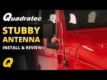 Quadratec - 16" Hi Performance AM/FM Stubby Antenna/Aerial  for 07-23 JL, JK Jeep Wrangler  and JT Gladiator