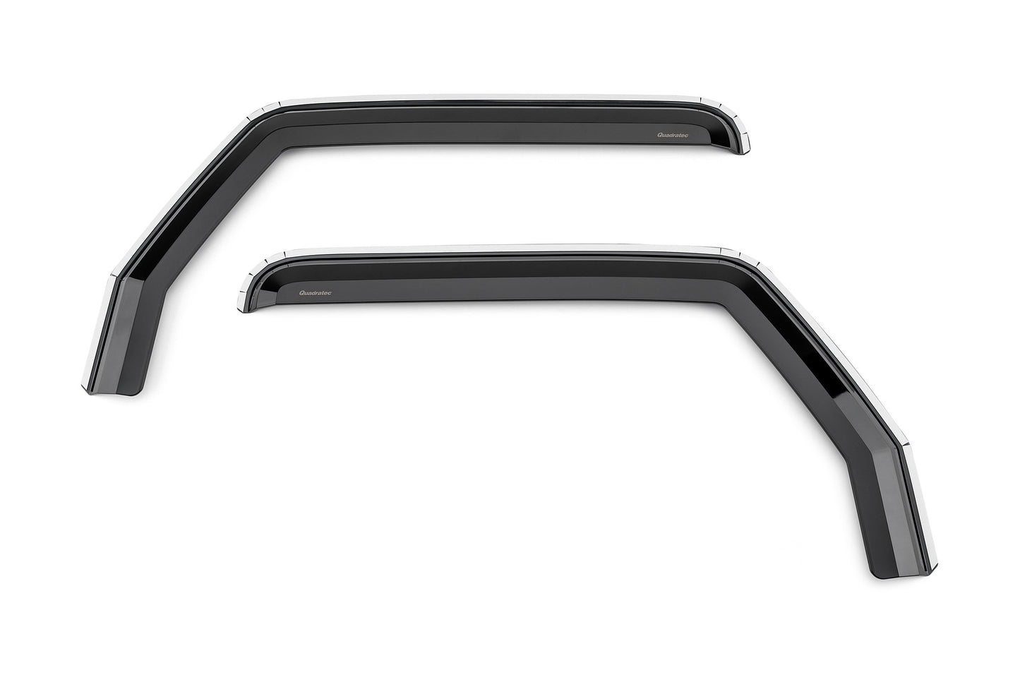 Quadratec Tinted Window Visors Set of 4 (Front & Rear) for 20-23 JL & JT