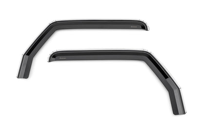 Quadratec Tinted Window Visors Set of 4 (Front & Rear) for 20-23 JL & JT