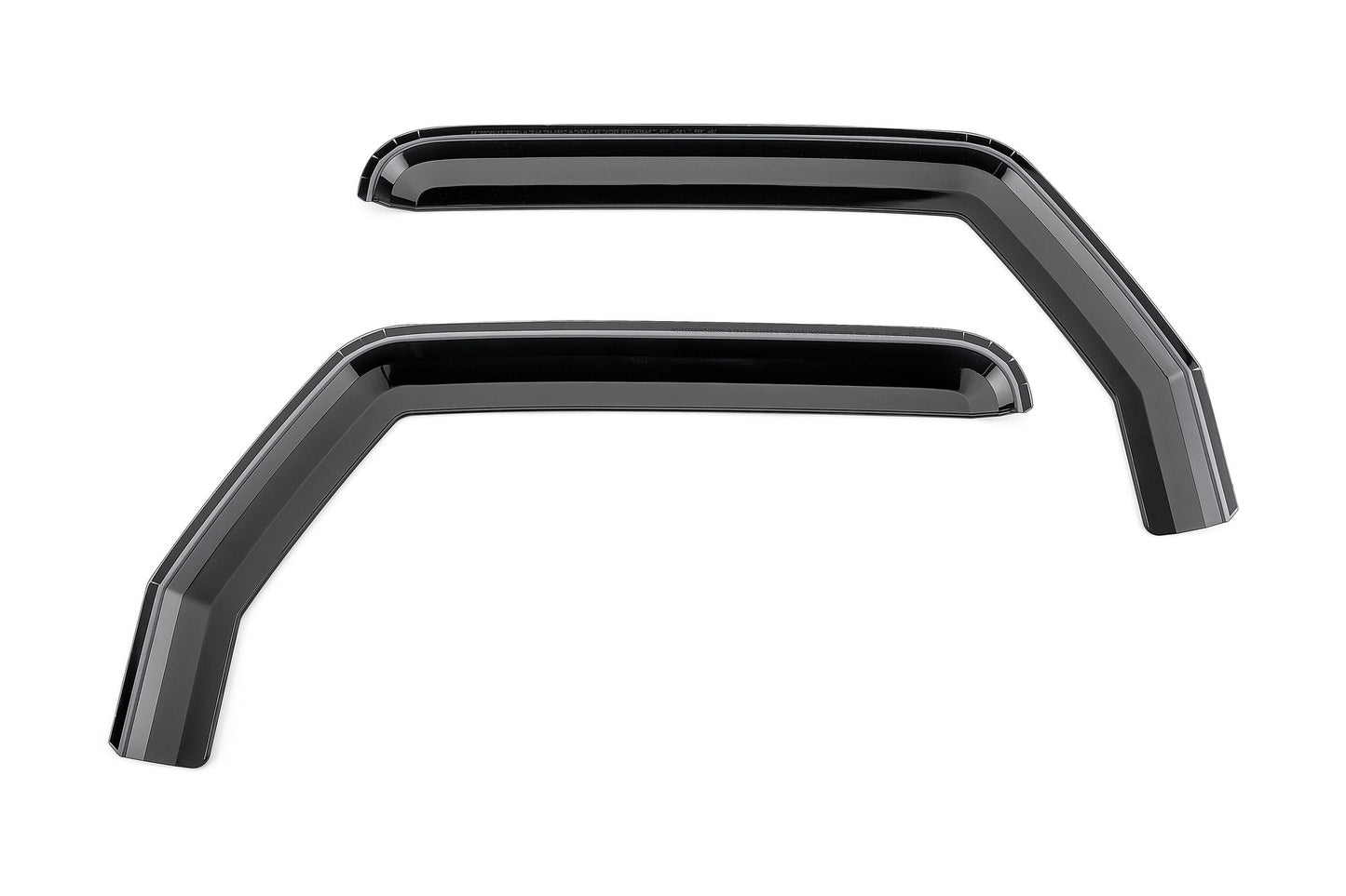 Quadratec Tinted Window Visors Set of 4 (Front & Rear) for 20-23 JL & JT
