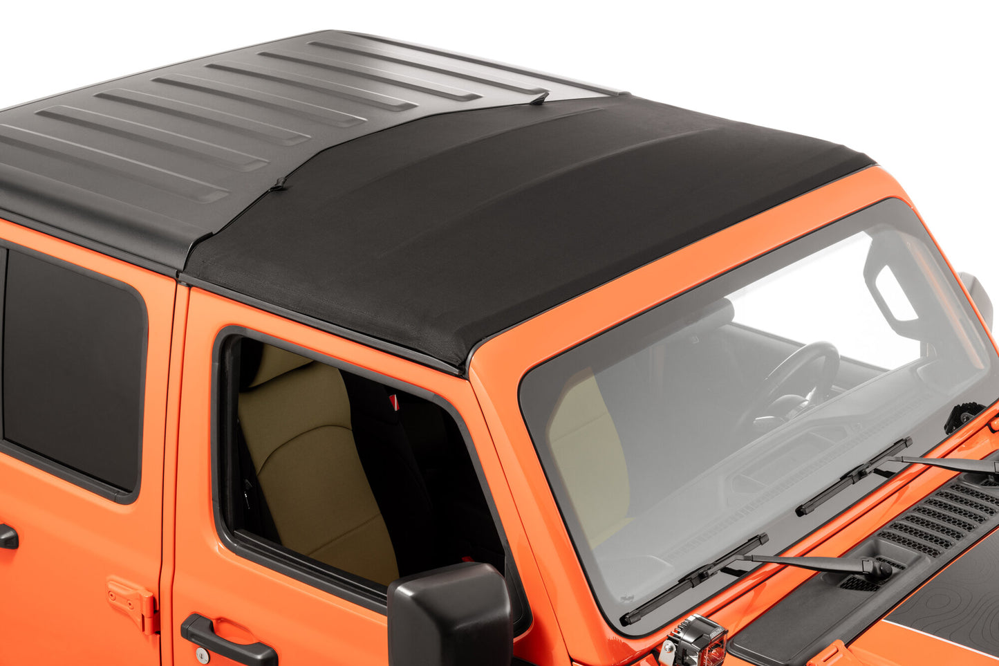 QuadraTop Skylite Roll Top for Hardtop in Twill for 19+ Jeep Wrangler JL & Gladiator JT