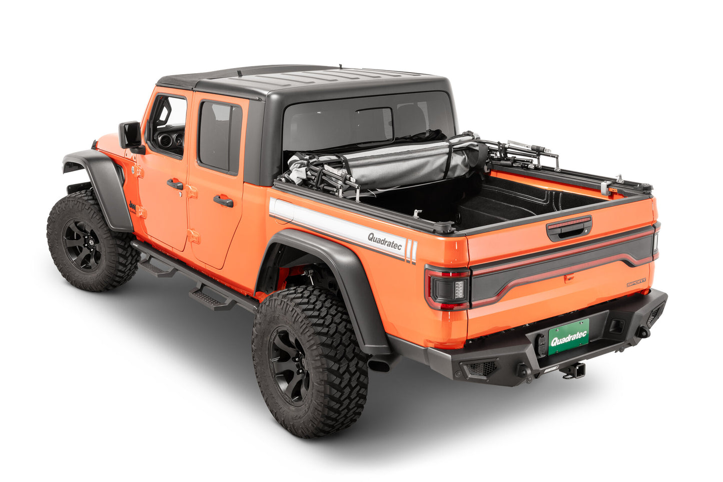 QuadraTop Skylite Roll Top for Hardtop in Twill with Sunshade for 18-26 Jeep Wrangler JL & Gladiator JT
