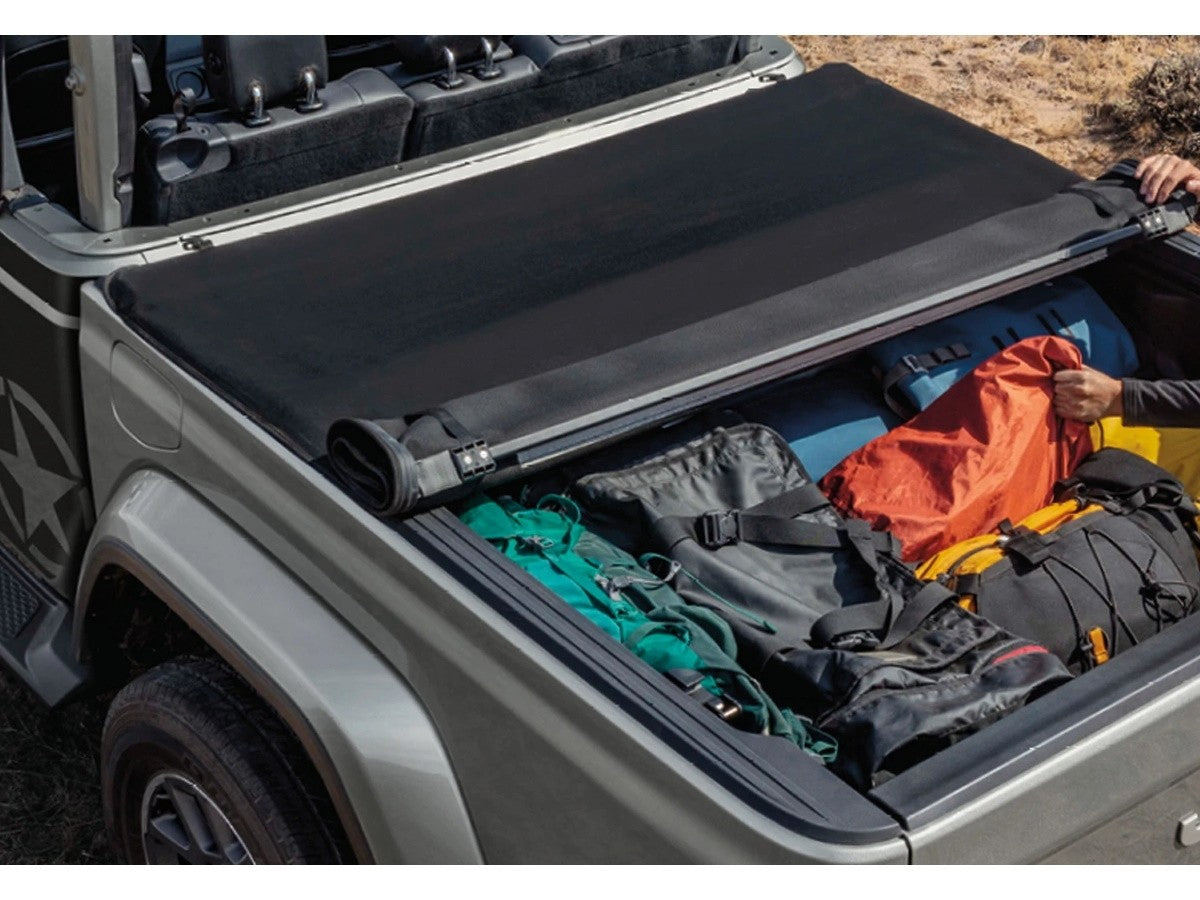 Mopar Tonneau Cover Soft Roll Up Early Production Part Number: 82215617AA Jeep Gladiator
