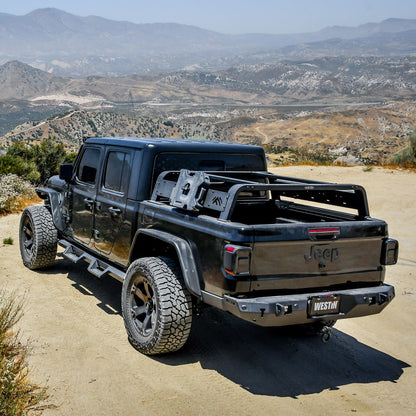 Westin 51-10005 Overland Cargo Rack for 20+ Jeep Gladiator JT